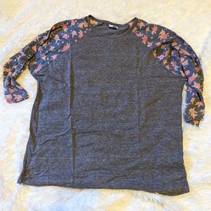 LulaRoe Randy Floral EUC XXL